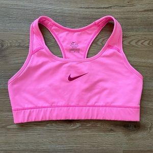 Nike sports bra hot pink